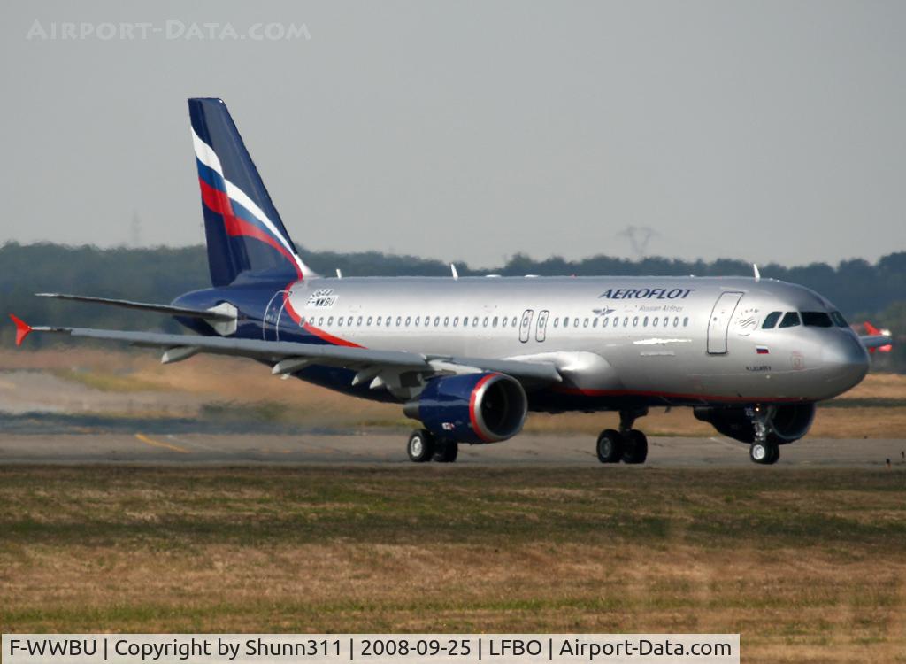 F-WWBU, 2008 Airbus A320-214 C/N 3644, C/n 3644 - To be VP-BZS