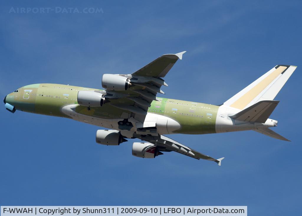 F-WWAH, 2009 Airbus A380-841 C/N 051, C/n 051 - For Singapore Airlines