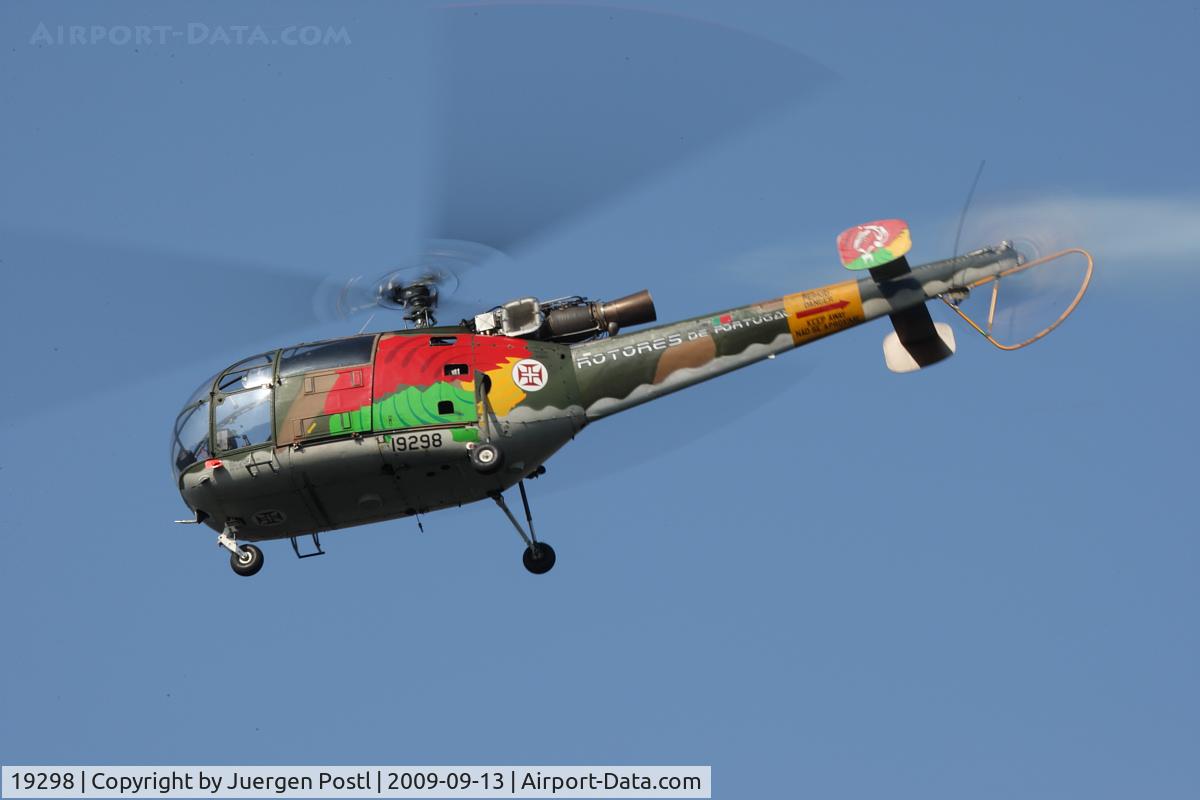 19298, Sud SE-3160 Alouette III C/N 1556, Red Bull Air Race Porto 2009 - Portugal Air Force - Sud SE-3160 Alouette III