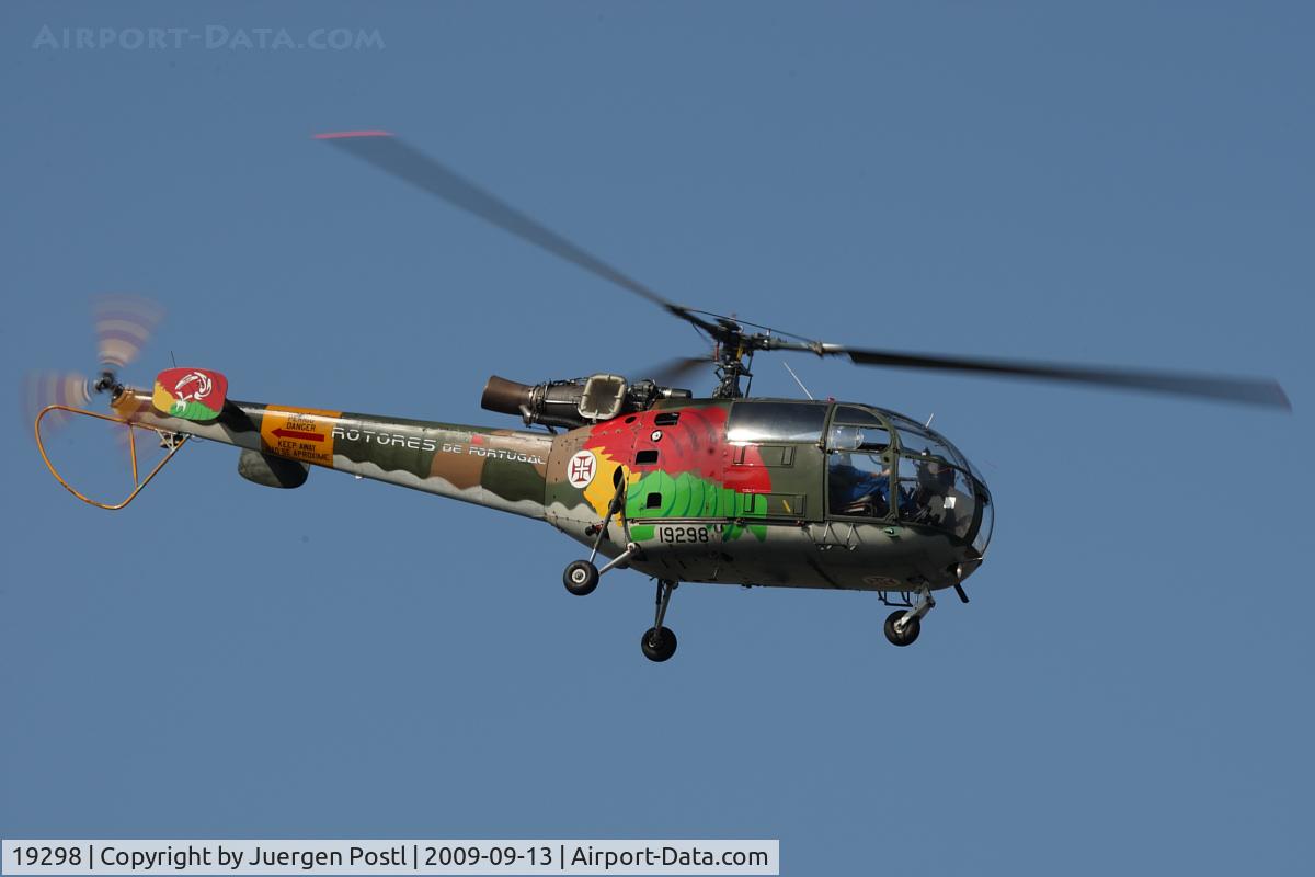 19298, Sud SE-3160 Alouette III C/N 1556, Red Bull Air Race Porto 2009 - Portugal Air Force - Sud SE-3160 Alouette III