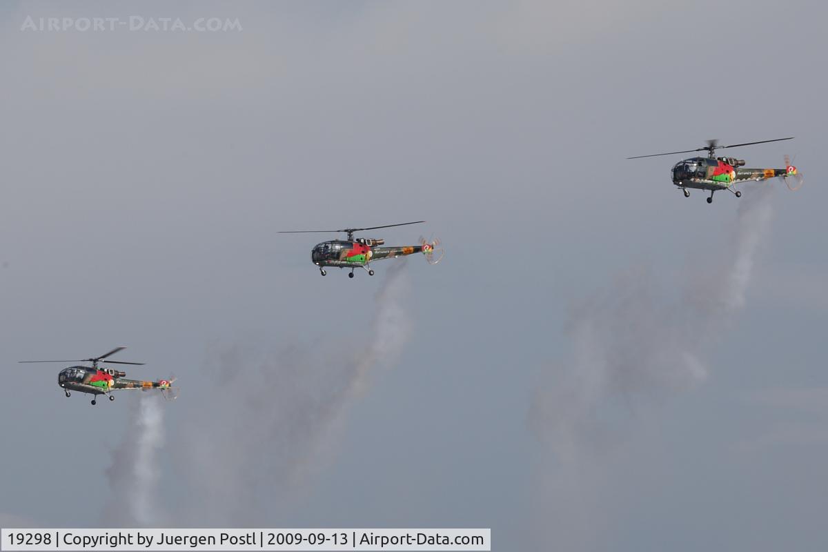 19298, Sud SE-3160 Alouette III C/N 1556, Red Bull Air Race Porto 2009 - Portugal Air Force - Sud SE-3160 Alouette III