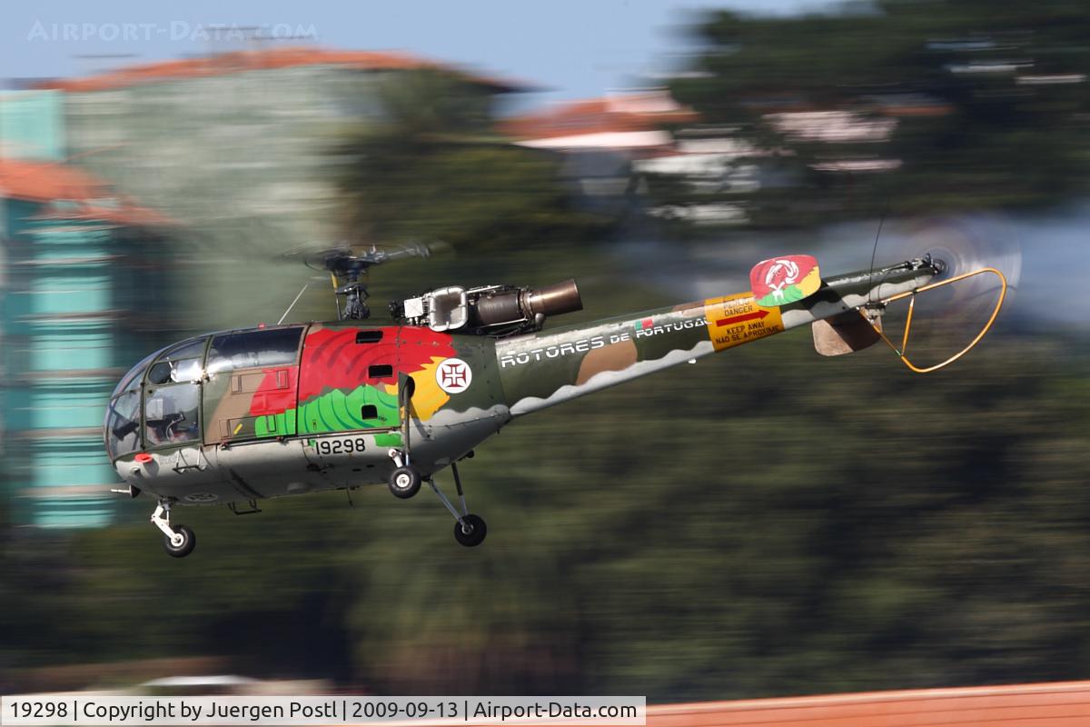 19298, Sud SE-3160 Alouette III C/N 1556, Red Bull Air Race Porto 2009 - Portugal Air Force - Sud SE-3160 Alouette III