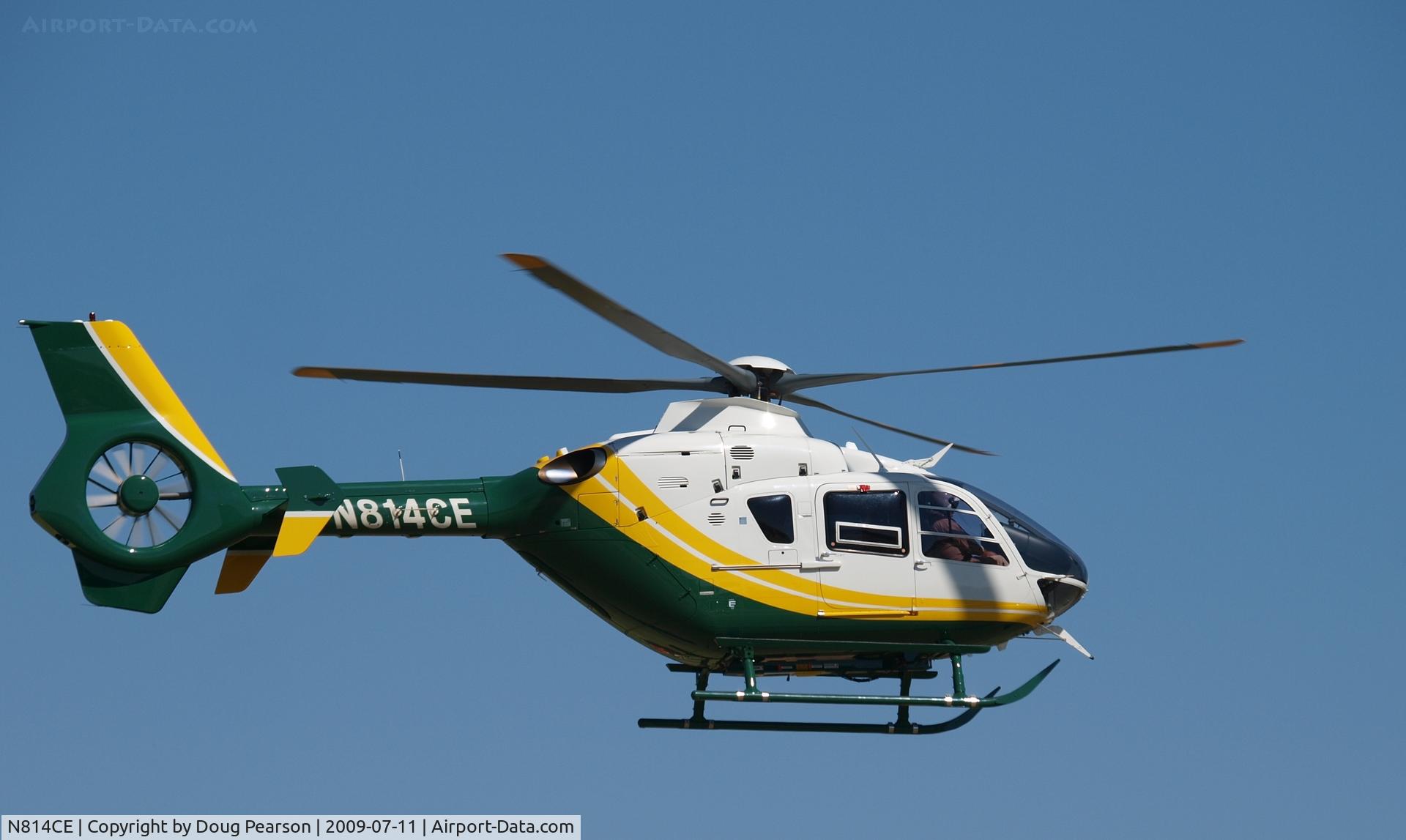 N814CE, 2007 Eurocopter EC-135P-2+ C/N 0623, N814CE helicopter seen at 2009 Heroes Airshow Los Angeles