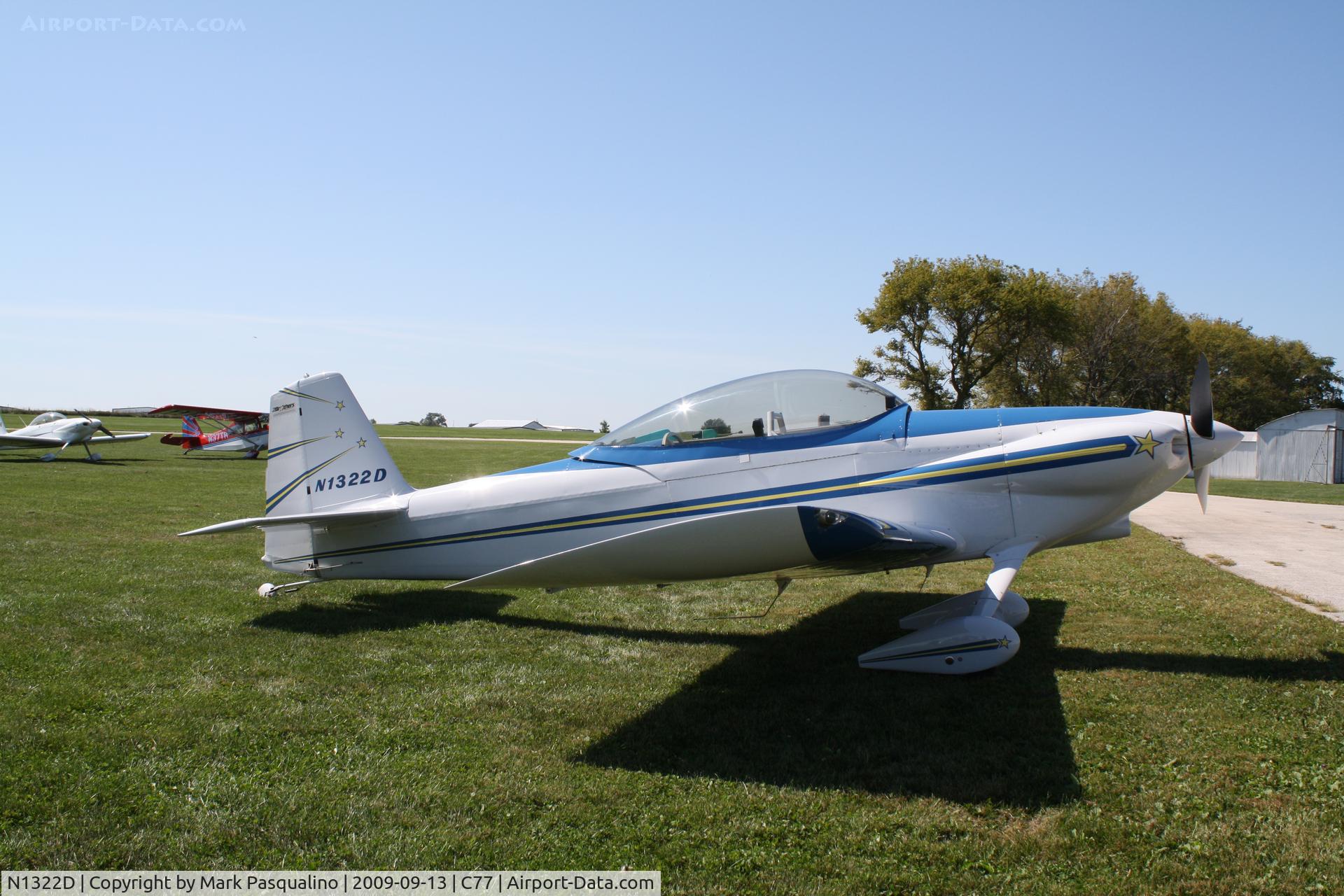 N1322D, Vans RV-4 C/N 1322, RV-4