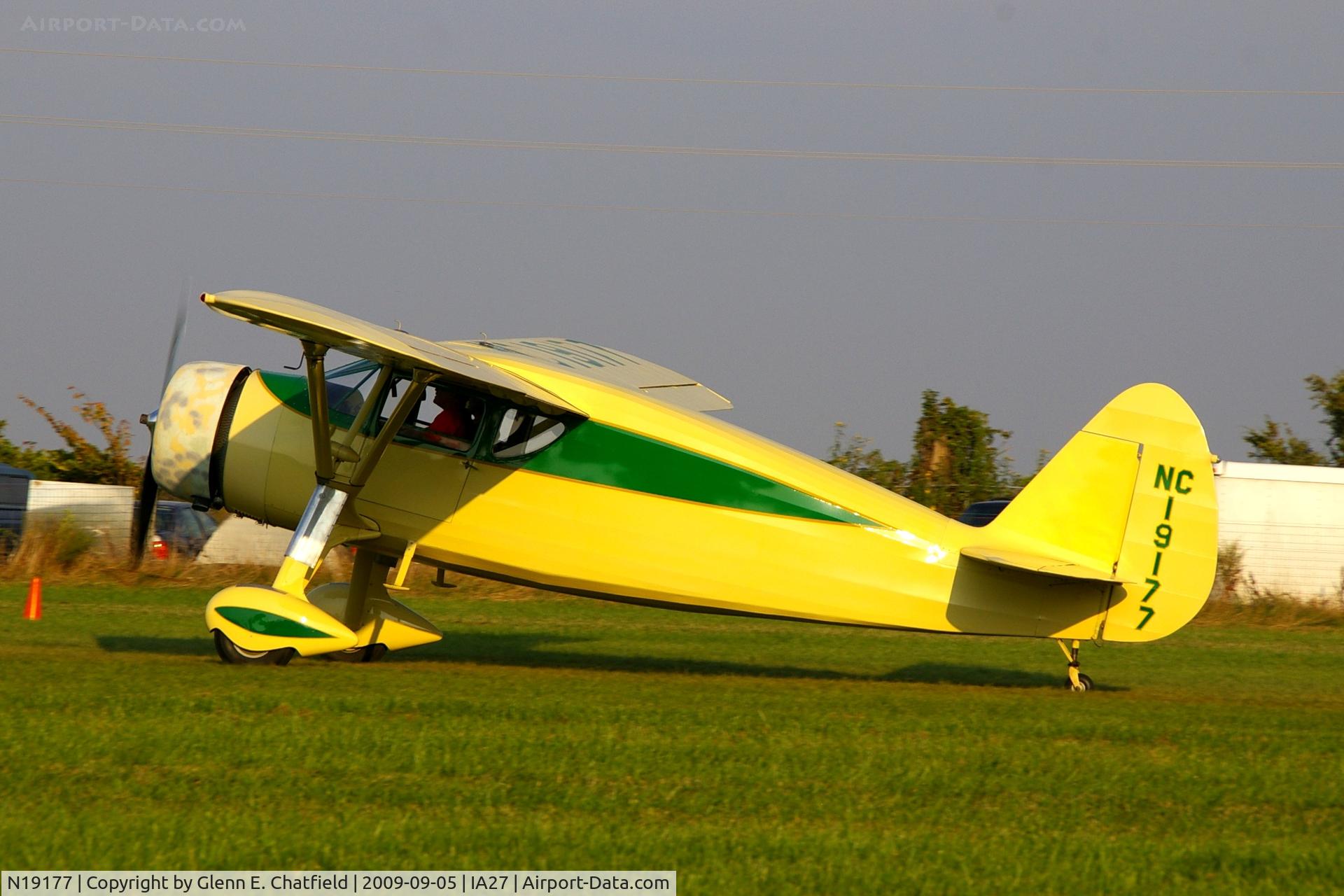 N19177, 1938 Fairchild 24 J C/N 3501, At the Antique Airplane Association Fly In