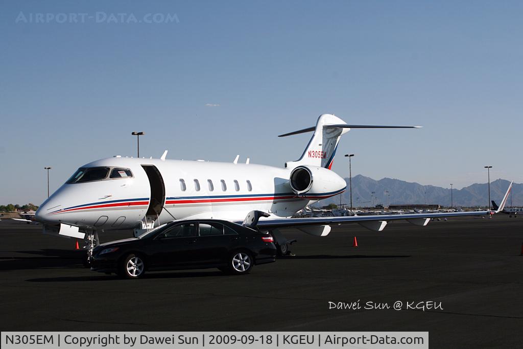 N305EM, 2006 Bombardier Challenger 300 (BD-100-1A10) C/N 20098, KGEU