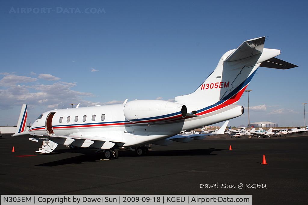 N305EM, 2006 Bombardier Challenger 300 (BD-100-1A10) C/N 20098, KGEU
