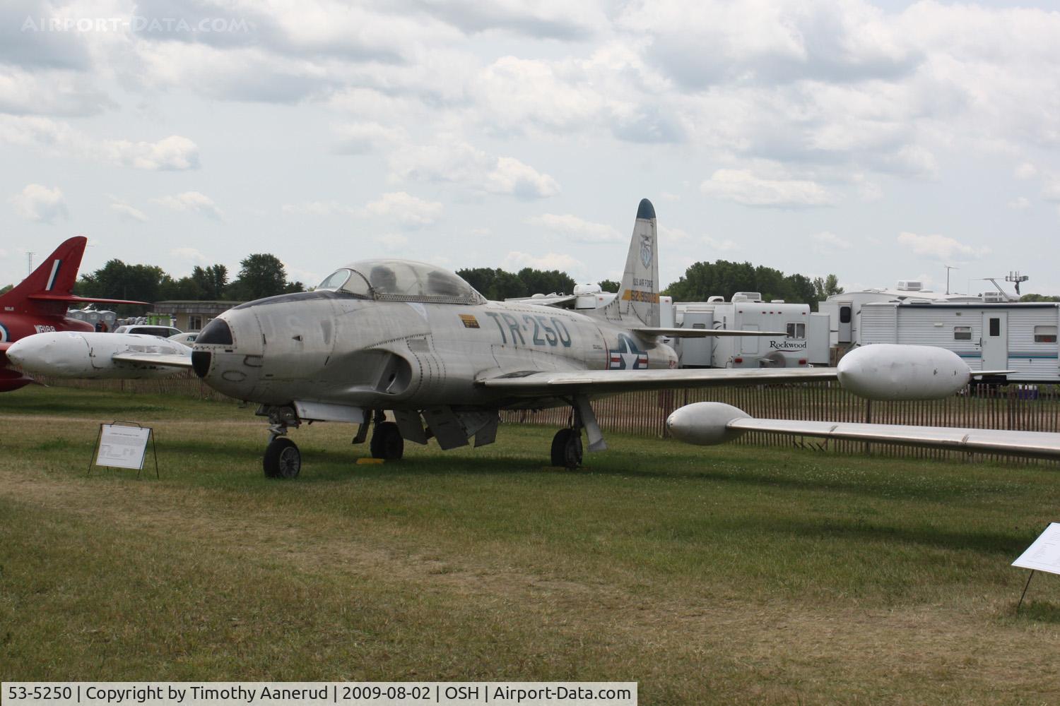 53-5250, 1953 Lockheed T-33A-1-LO Shooting Star C/N 580-8589, 1953 Lockheed T-33A-1-LO, c/n: 580-8589, marked 62-95073
