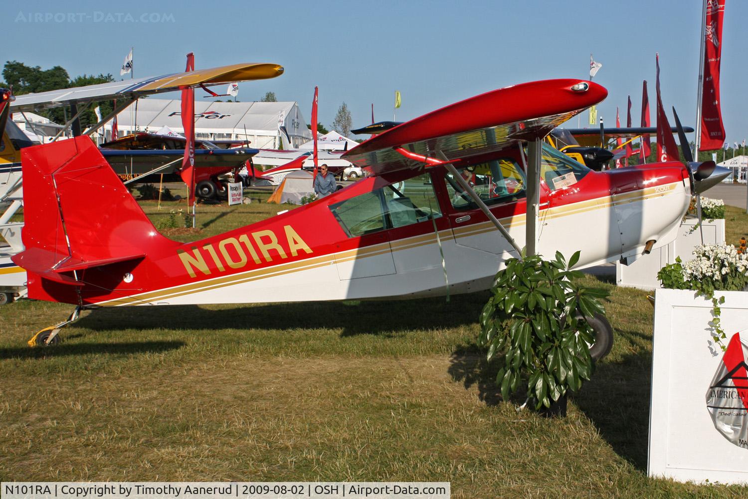 N101RA, American Champion 8GCBC Scout C/N 515-2009, 2009 AMERICAN CHAMPION AIRCRAFT 8GCBC 