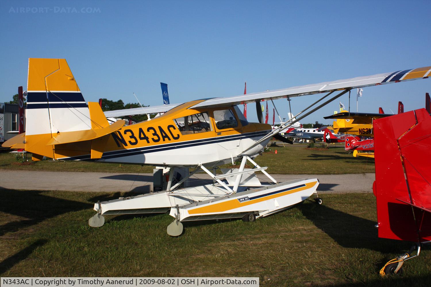 N343AC, 1999 American Champion 8GCBC Scout C/N 404-99, 1999 American Champion Aircraft 8GCBC, c/n: 404-99