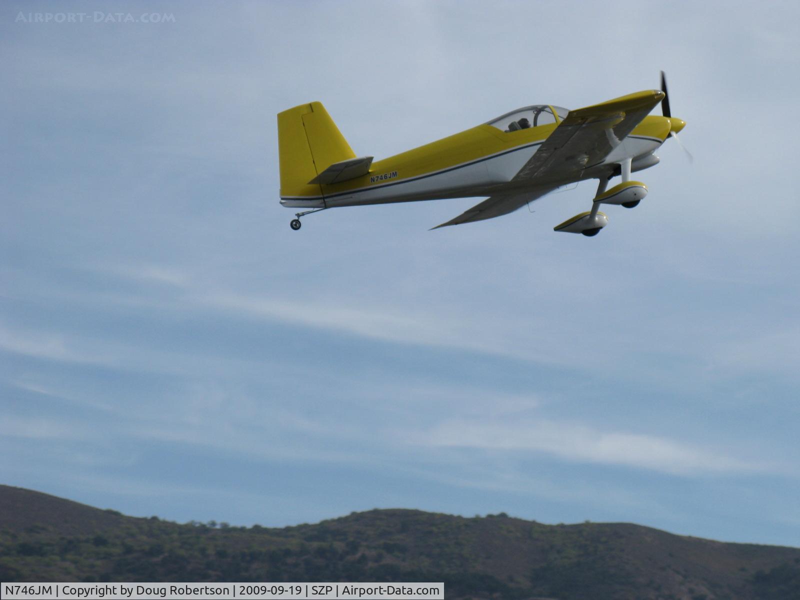 N746JM, 2007 Vans RV-7 C/N 71695, 2007 Malherbe/Malherbe VAN's RV-7, another takeoff climb Rwy 22
