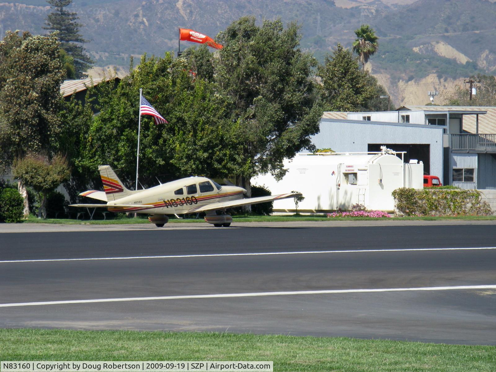 N83160, 1980 Piper PA-28-236 Dakota C/N 28-8111042, 1980 Piper PA-28-236 DAKOTA, Lycoming O-540-J3A5D 235 Hp, taxi