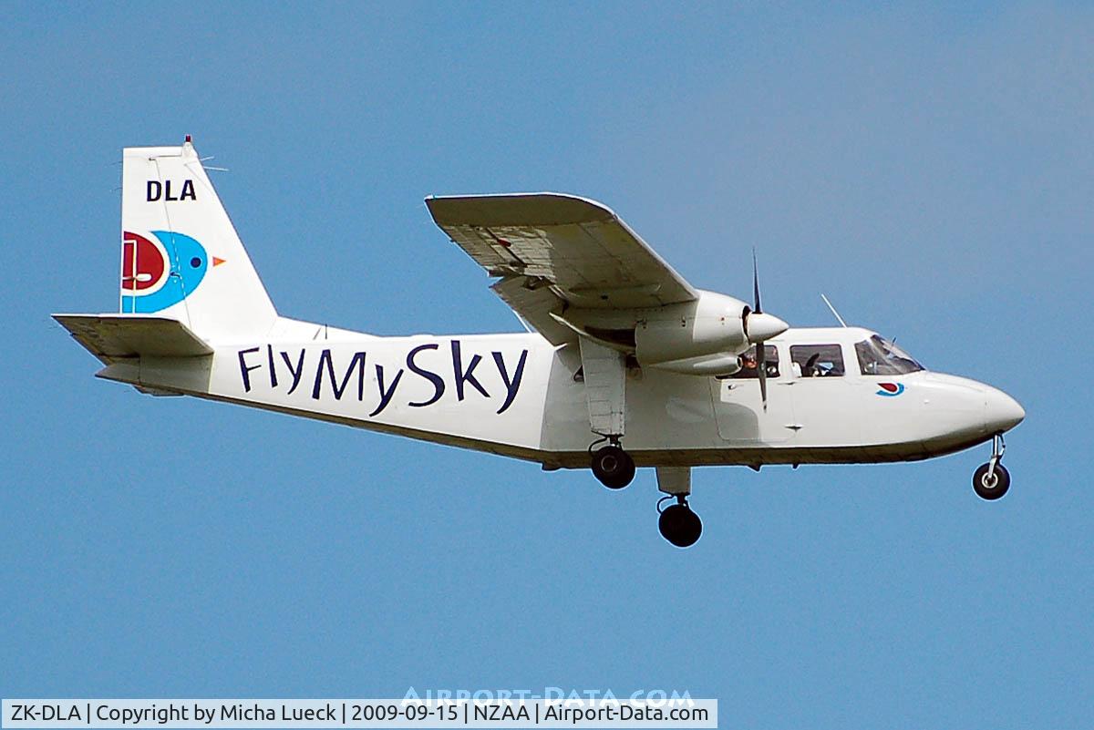 ZK-DLA, Pilatus Britten-Norman BN-2B-26 Islander C/N 2131, New colours