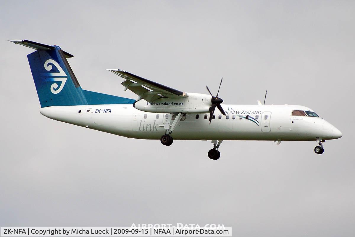 ZK-NFA, 2008 De Havilland Canada DHC-8-311 Dash 8 C/N 659, At Auckland