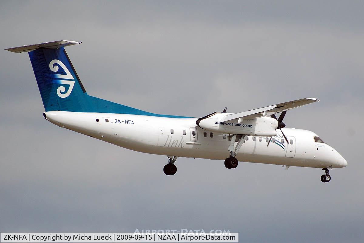 ZK-NFA, 2008 De Havilland Canada DHC-8-311 Dash 8 C/N 659, At Auckland