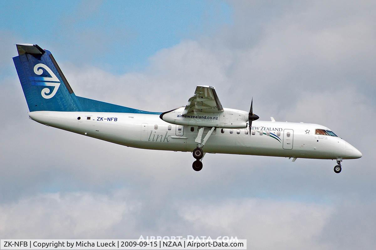 ZK-NFB, 2009 De Havilland Canada DHC-8-311 Dash 8 C/N 670, At Auckland