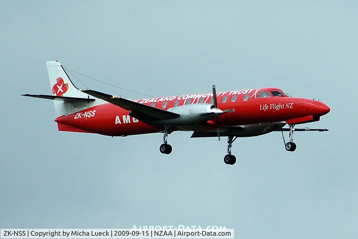 ZK-NSS, Fairchild SA-227AC Metro III C/N AC692, At Auckland