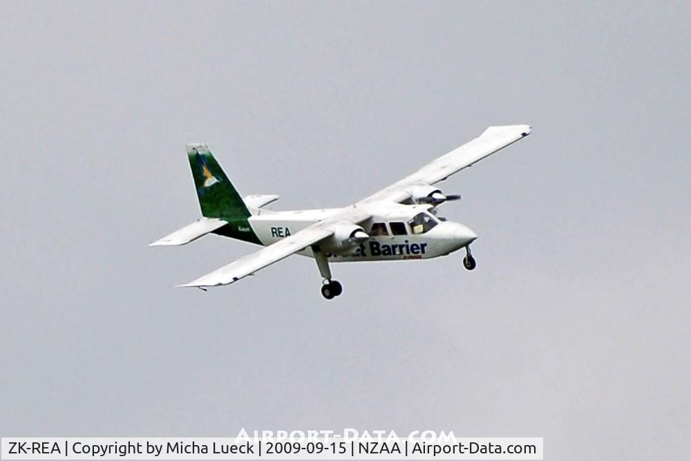 ZK-REA, Britten-Norman BN-2A-26 Islander C/N 43, At Auckland