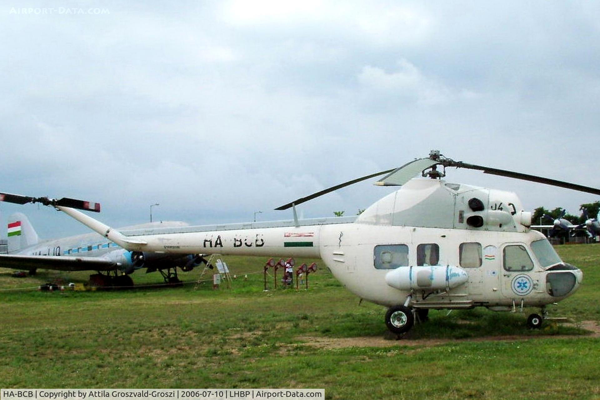 HA-BCB, 1979 Mil (PZL-Swidnik) Mi-2 C/N 516302099, Budapest Ferihegy Terminal 2. - Air Museum