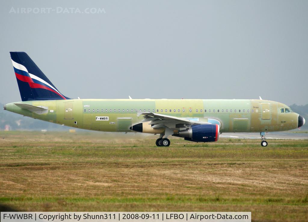 F-WWBR, 2008 Airbus A320-214 C/N 3640, C/n 3640 - For Aeroflot