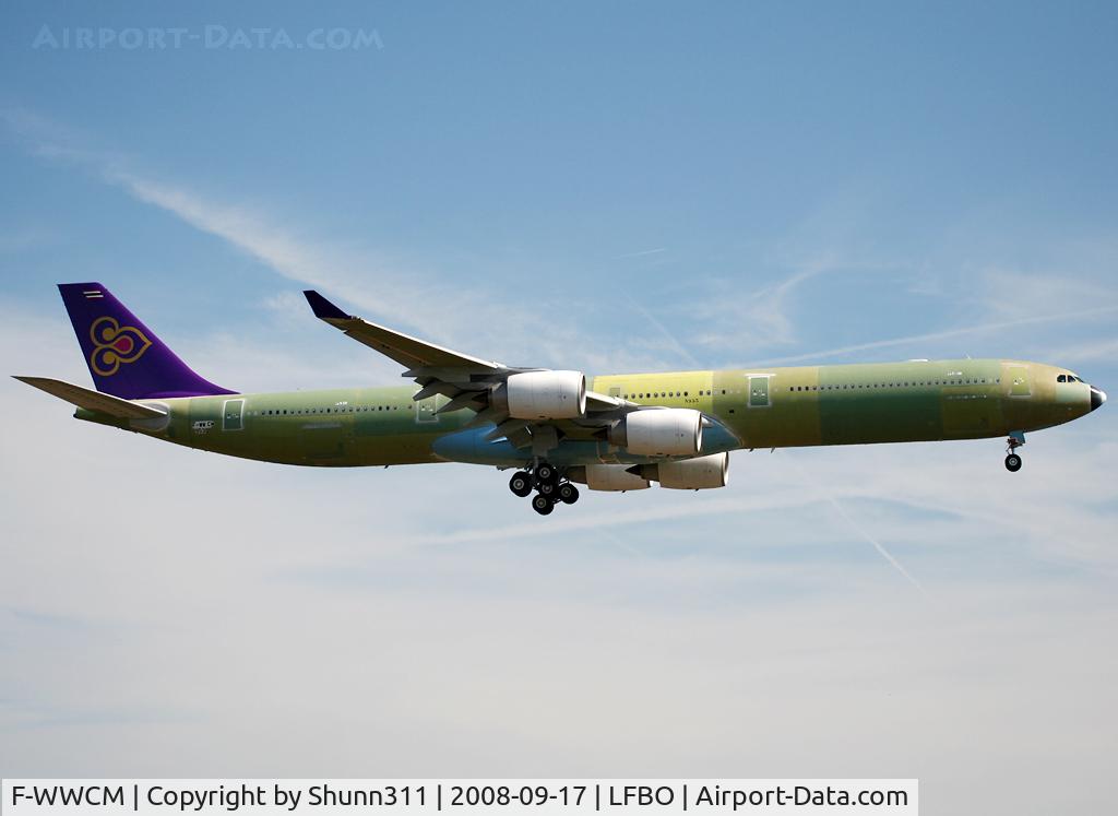 F-WWCM, 2008 Airbus A340-642 C/N 953, C/n 953 - For Thaï Airways
