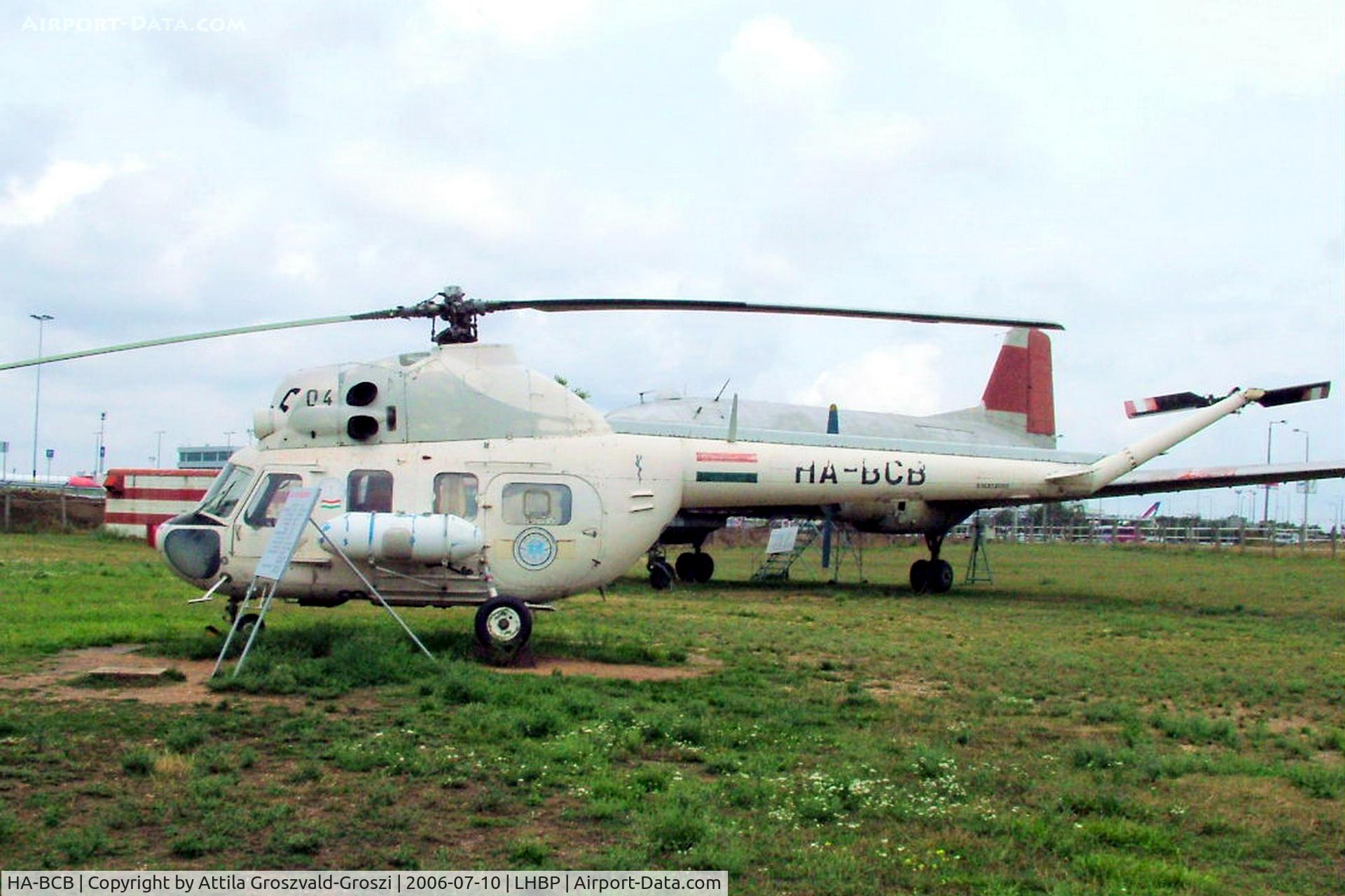 HA-BCB, 1979 Mil (PZL-Swidnik) Mi-2 C/N 516302099, Budapest Ferihegy Terminal 2. - Air Museum