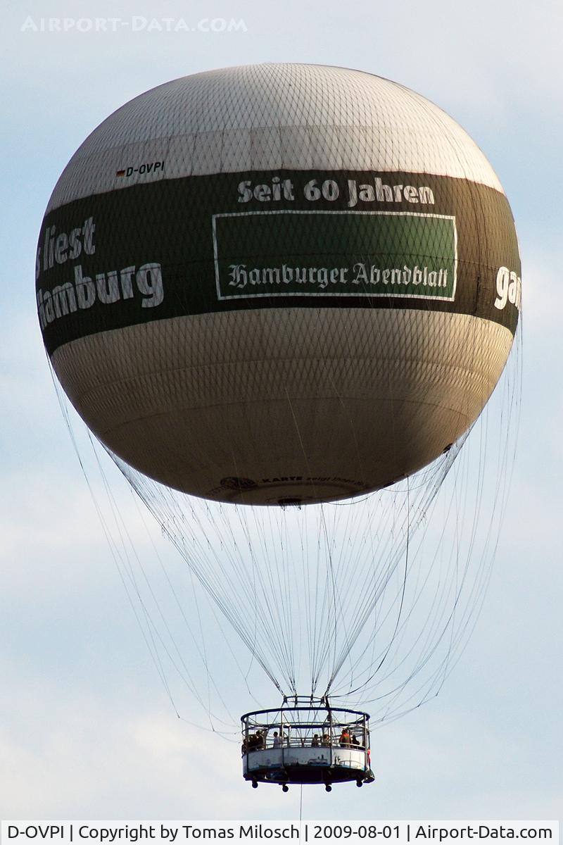 D-OVPI, Aerophile 5500 C/N Not found D-OVPI, With advertisment for a Hamburg evening paper