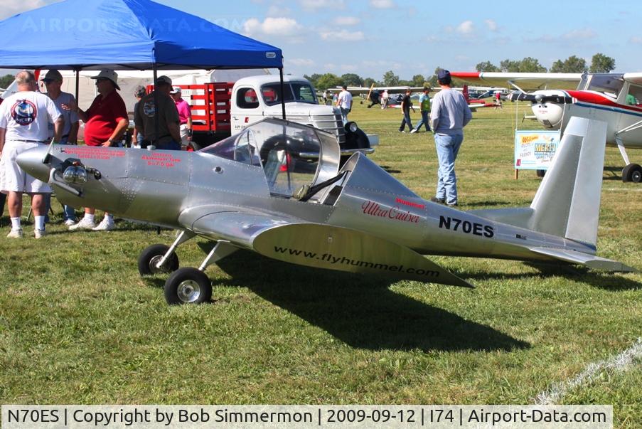 N70ES, 2008 Hummel Ultracruiser C/N 533, MERFI fly-in, Urbana, Ohio