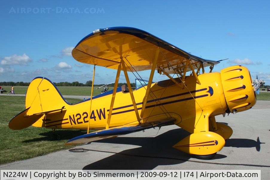 N224W, 1998 Waco YMF-F5C C/N F5C084, MERFI fly-in, Urbana, Ohio