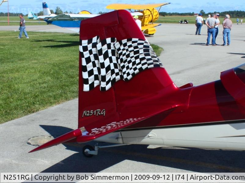 N251RG, 2008 Harmon F1 Rocket C/N 089, MERFI fly-in, Urbana, Ohio