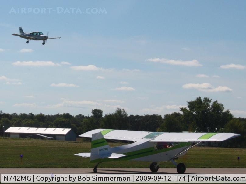 N742MG, 2006 Rans S-7S Courier C/N 1003354, MERFI fly-in, Urbana, Ohio