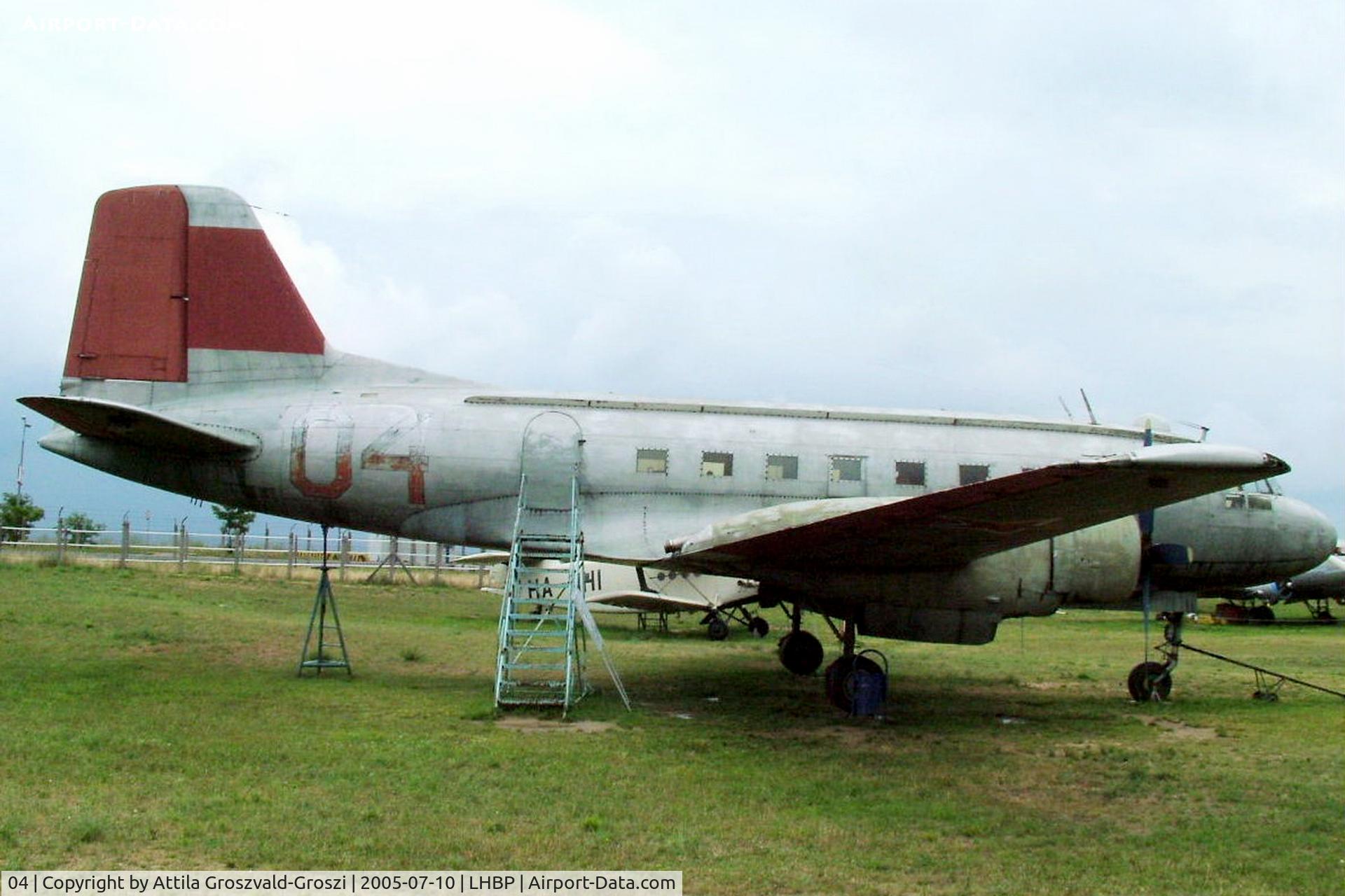 04, 1957 Ilyushin Il-14T C/N 147001821, Ferihegy 2. International Airport - LHBP - Hungary - Aircraft collection