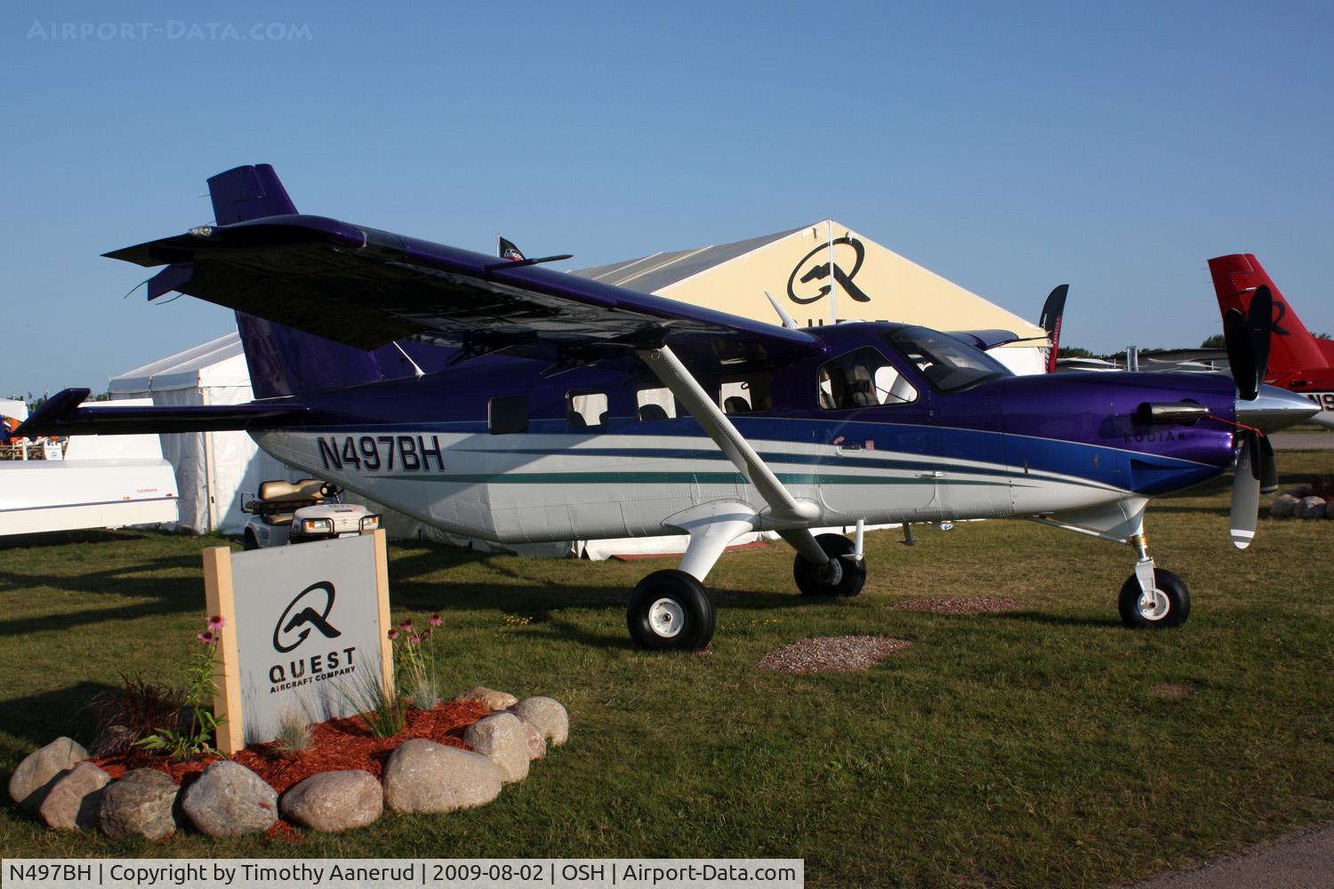 N497BH, 2009 Quest Kodiak 100 C/N 100-0018, Quest Aircraft Company Llc KODIAK 100, c/n: 100-0018