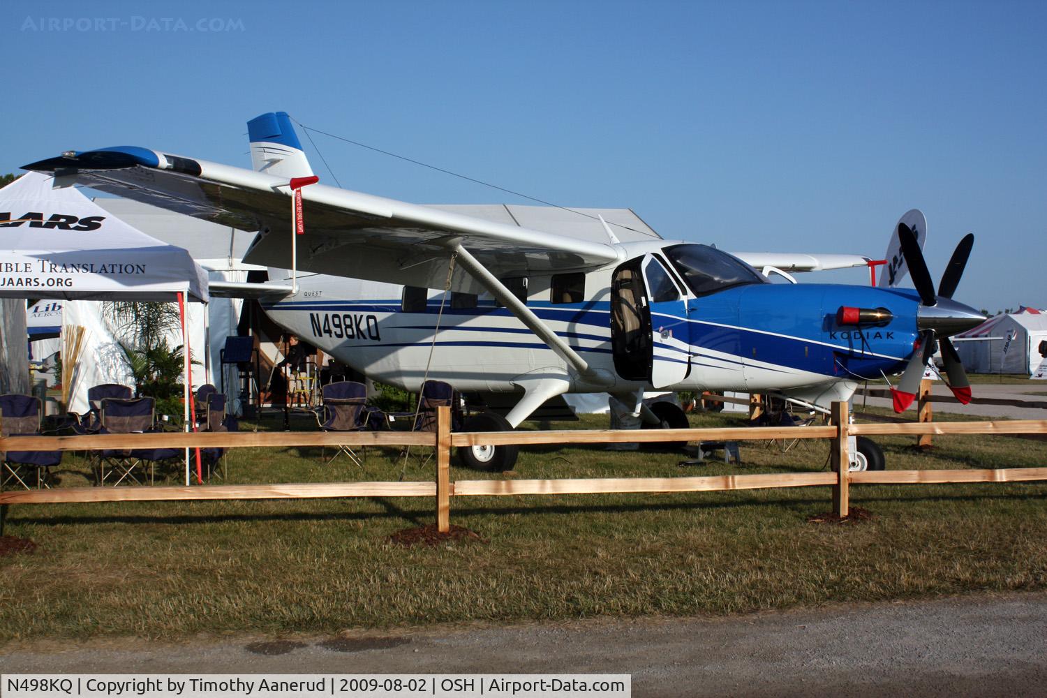 N498KQ, 2008 Quest Kodiak 100 C/N 100-0008, Quest Aircraft Company Llc KODIAK 100, c/n: 100-0008