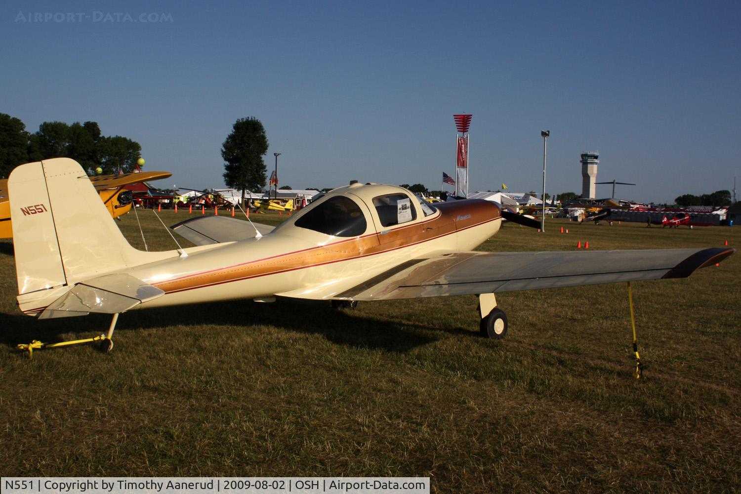 N551, 1954 Meyers MAC-145 C/N 216, 1954 Meyers MAC-145, c/n: 216