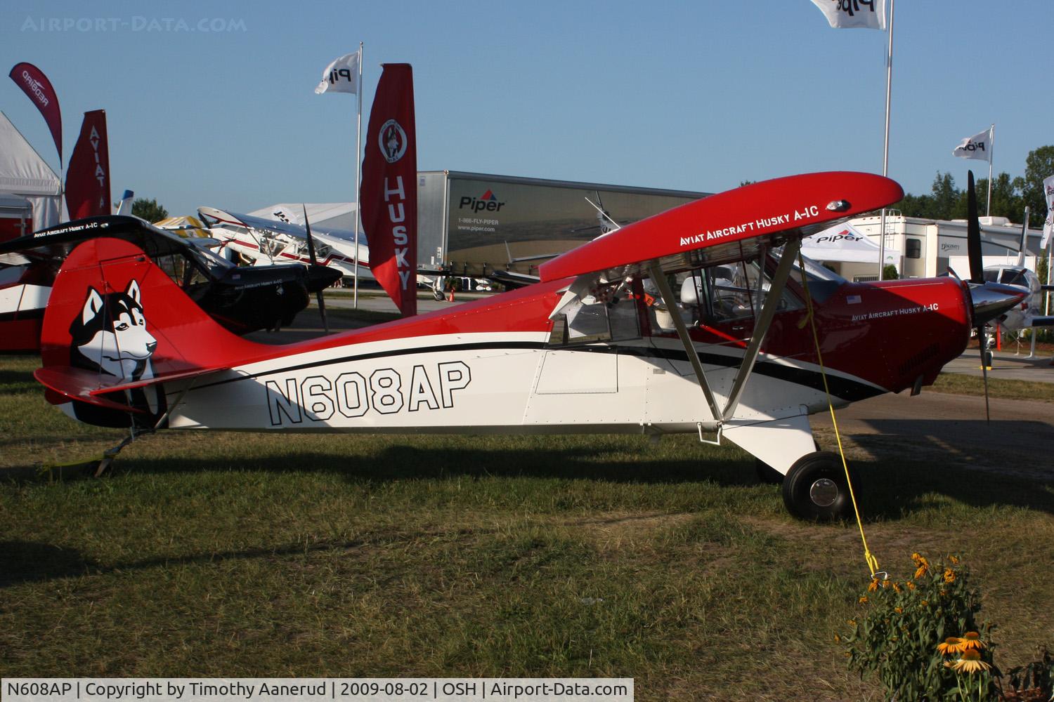 N608AP, Aviat A-1C Husky C/N 3063, Aviat Aircraft Inc A-1C, c/n: 3063