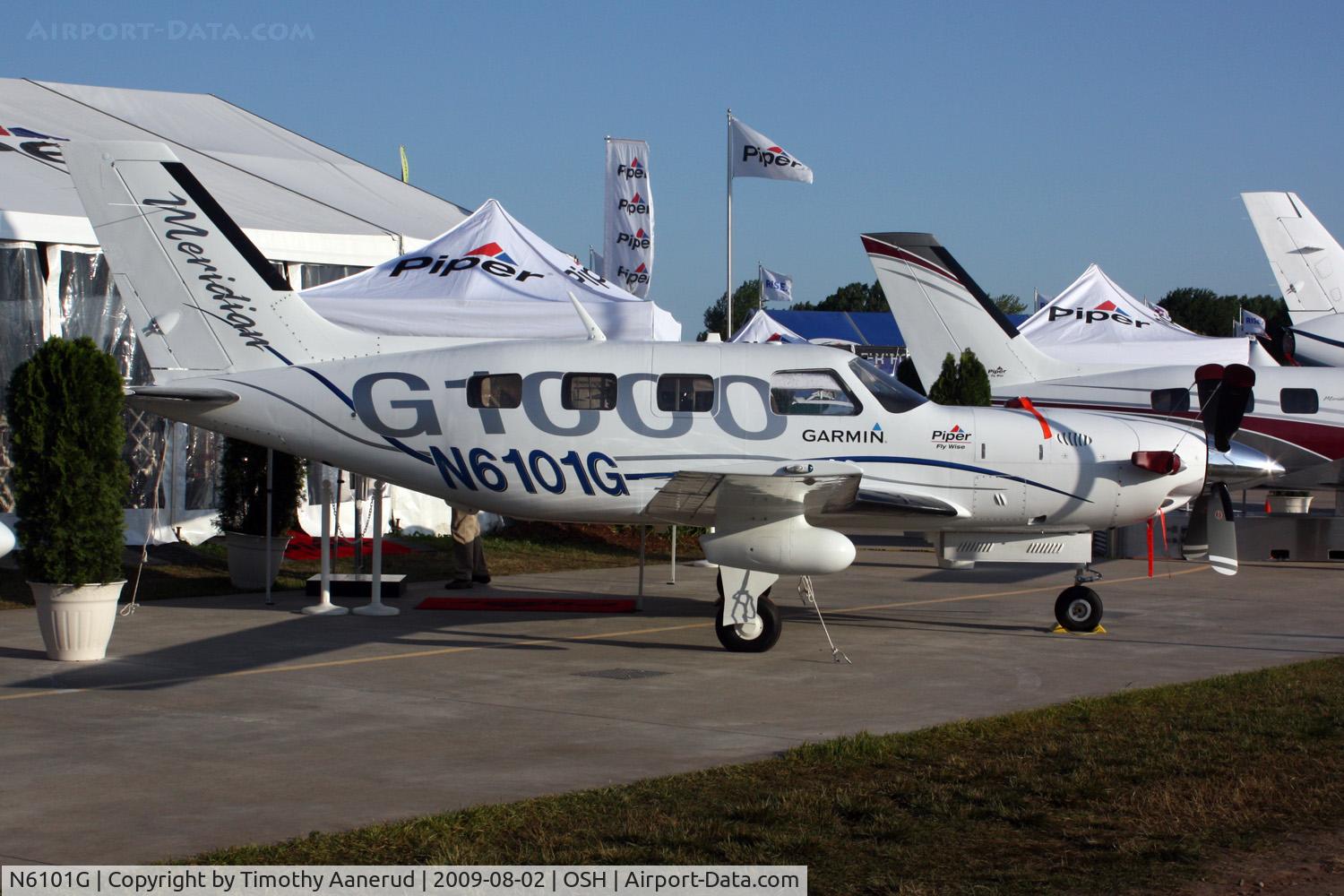 N6101G, 2008 Piper PA-46-500TP Meridian C/N 4697340, 2008 Piper PA46-500TP, c/n: 4697340