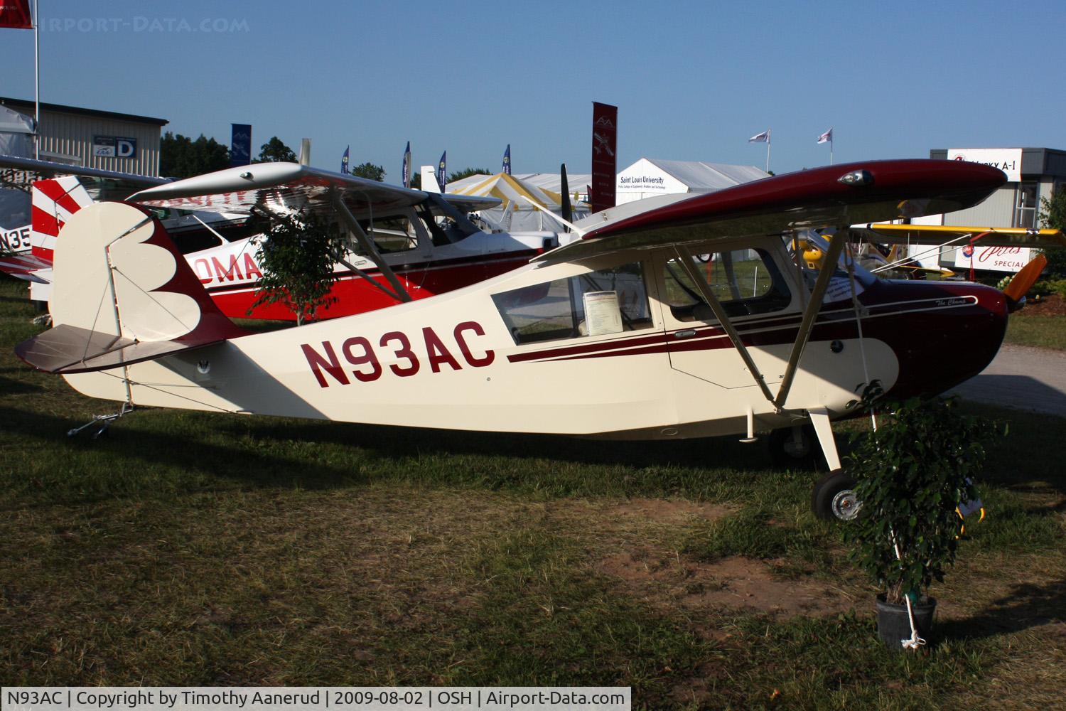 N93AC, American Champion 7EC C/N 1029-2009, American Champion Aircraft 7EC, c/n: 1029-2009