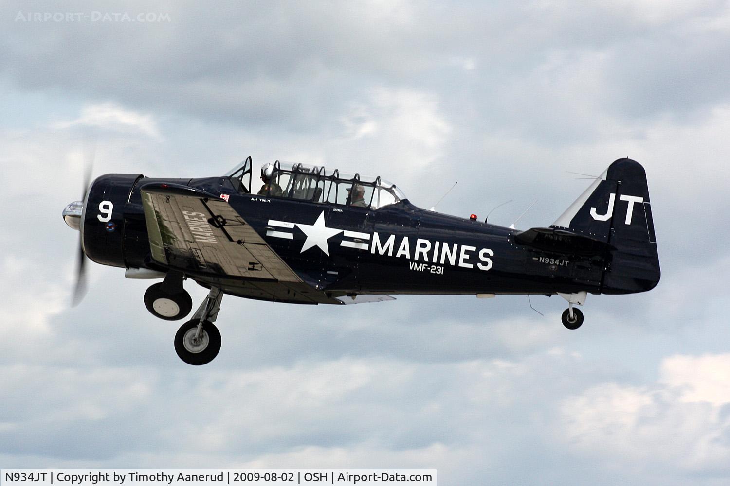 N934JT, 1942 North American SNJ-4 Texan C/N 88-12858, 1942 North American SNJ-4, c/n: 88-12858
