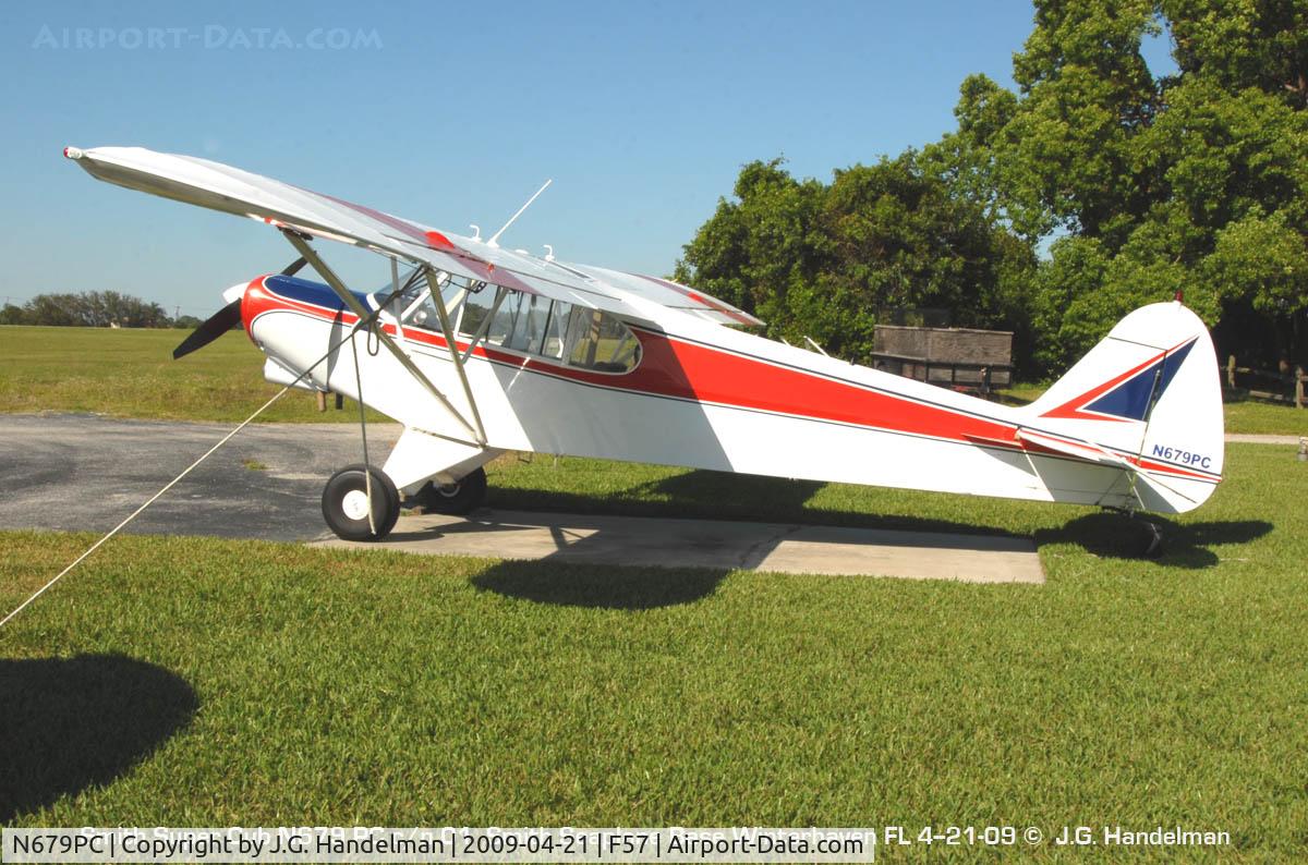 N679PC, 2006 Piper PA-18 Super Cub Replica C/N 01, at Jack Brown's Seaplane Base Winterhaven FL