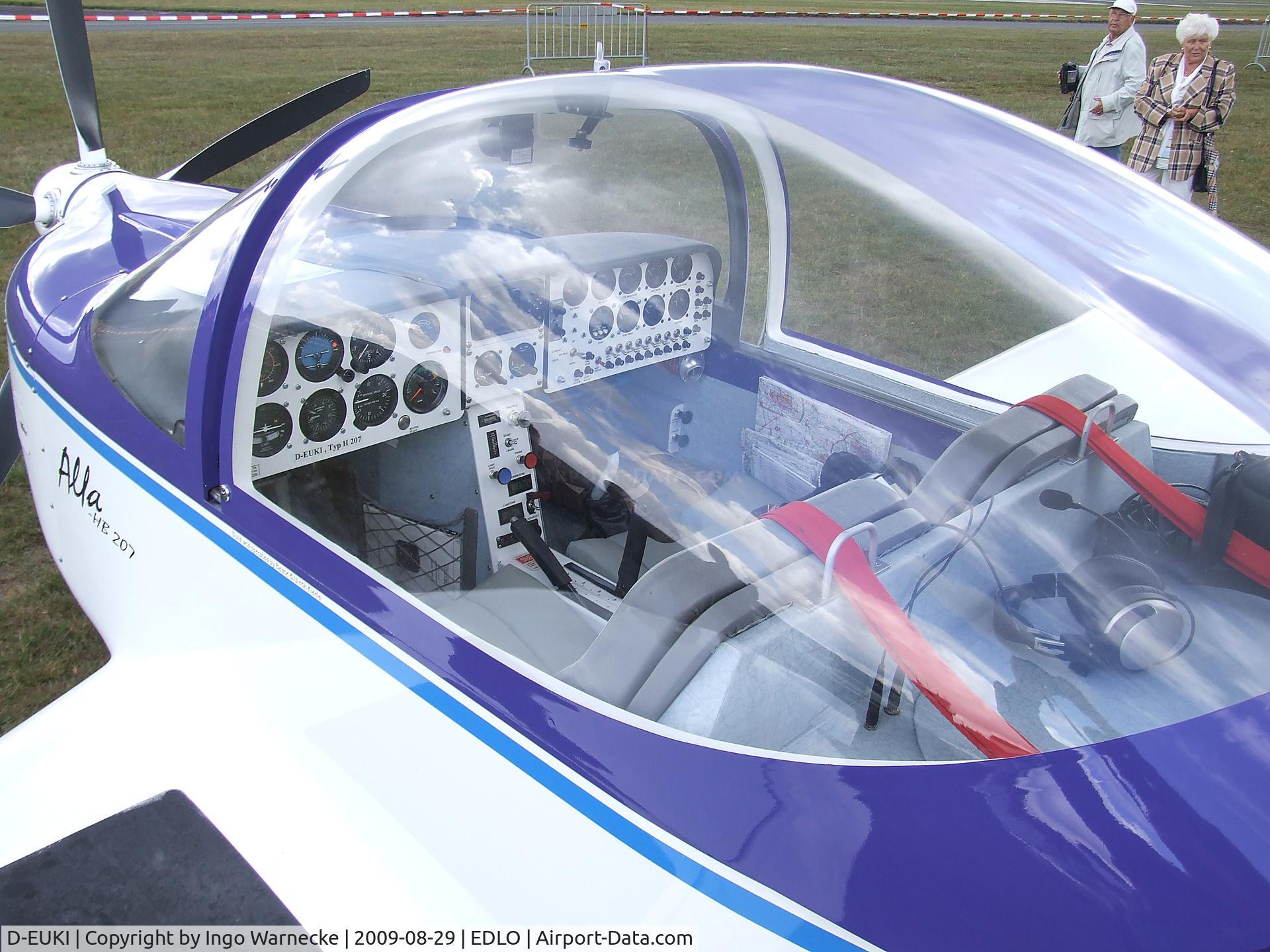 D-EUKI, Brditschka HB-207 V-RG C/N 207-056, Brditschka HB-207 V-RG at the 2009 OUV-Meeting at Oerlinghausen airfield