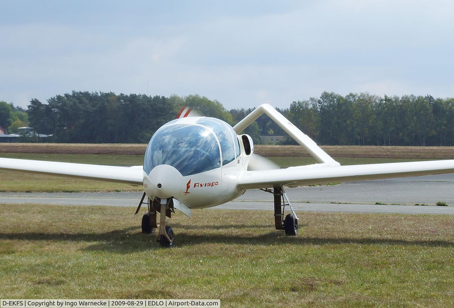 D-EKFS, Akaflieg Stuttgard FS.28 C/N V-1/1832, Akaflieg Stuttgart FS.28 Avispa at the 2009 OUV-Meeting at Oerlinghausen airfield