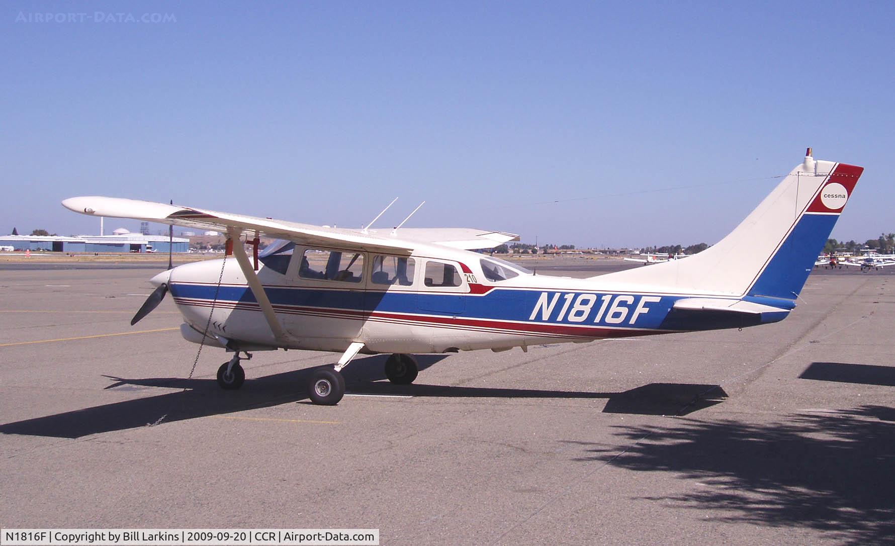 N1816F, 1965 Cessna 210F Centurion C/N 21058716, Still flying