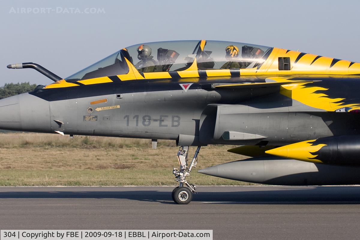 304, Dassault Rafale B C/N 304, 118-EB, French Air Force Rafale