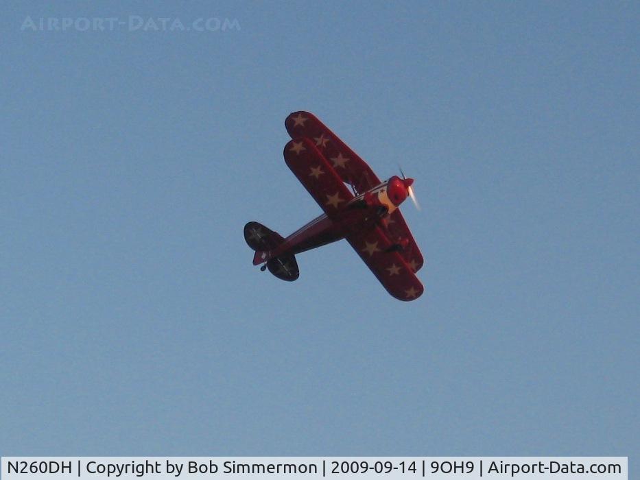 N260DH, 1987 D'Apuzzo Senior Aero Sport C/N 20, Departing the TOPA cookout - Forest, Ohio