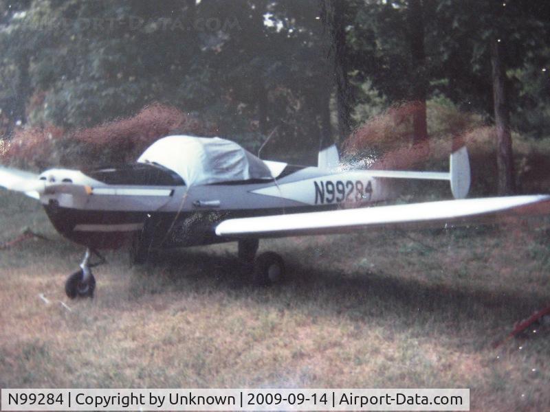 N99284, Erco 415D Ercoupe C/N 1907, A 1970's wallet photo carried by Carl Culp.