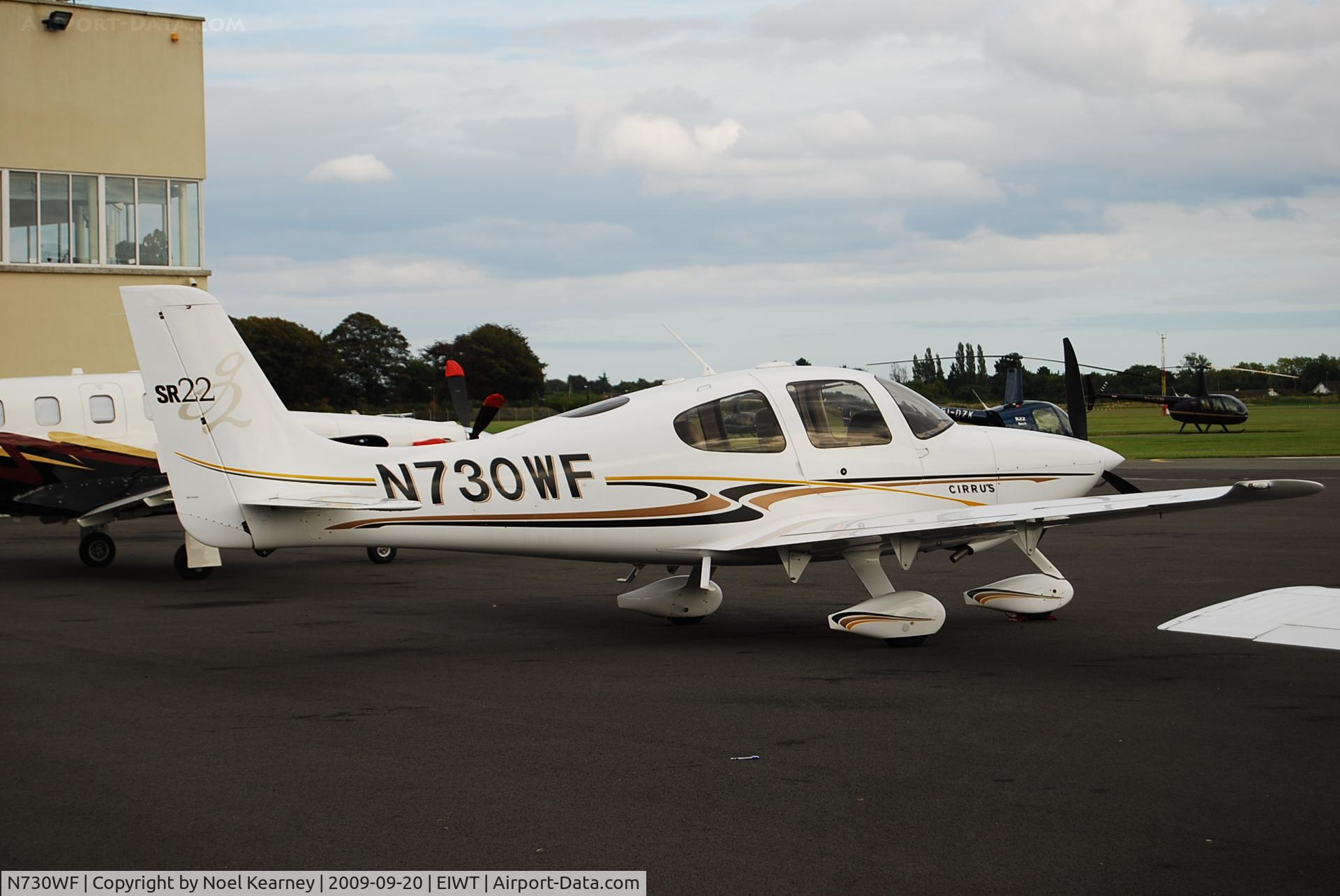 N730WF, 2004 Cirrus SR22 G2 C/N 1147, Parked on the apron
