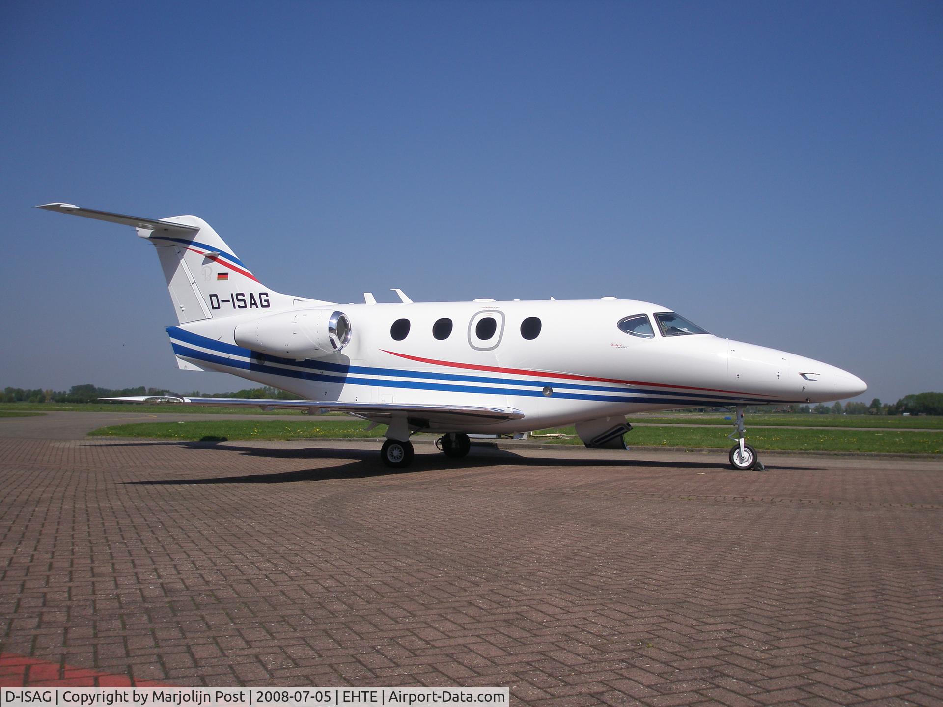 D-ISAG, 2007 Hawker Beechcraft 390 Premier IA C/N RB-221, @ Teuge Airport EHTE