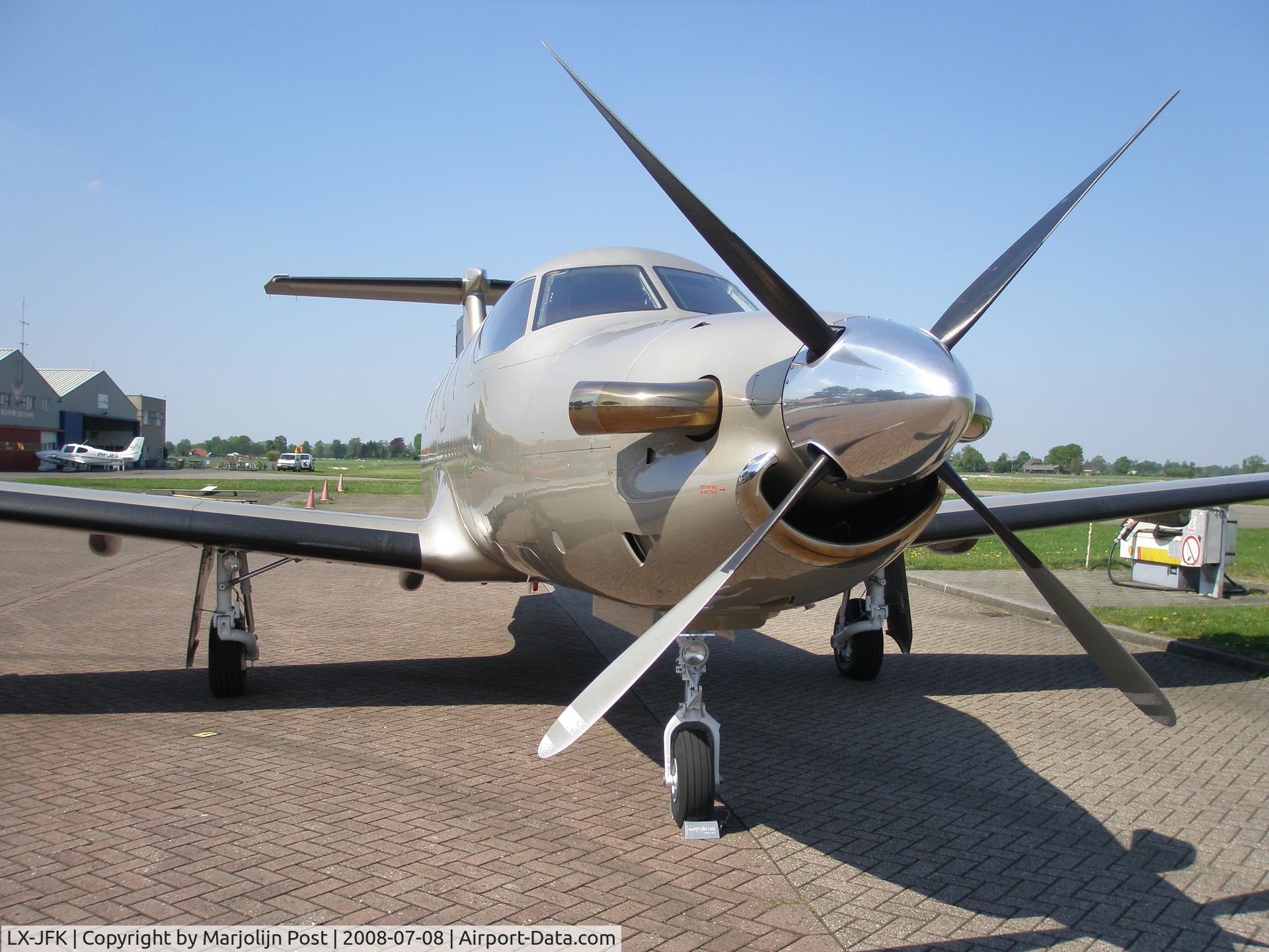 LX-JFK, 2005 Pilatus PC-12/45 C/N 683, Visit @ Teuge Airport
