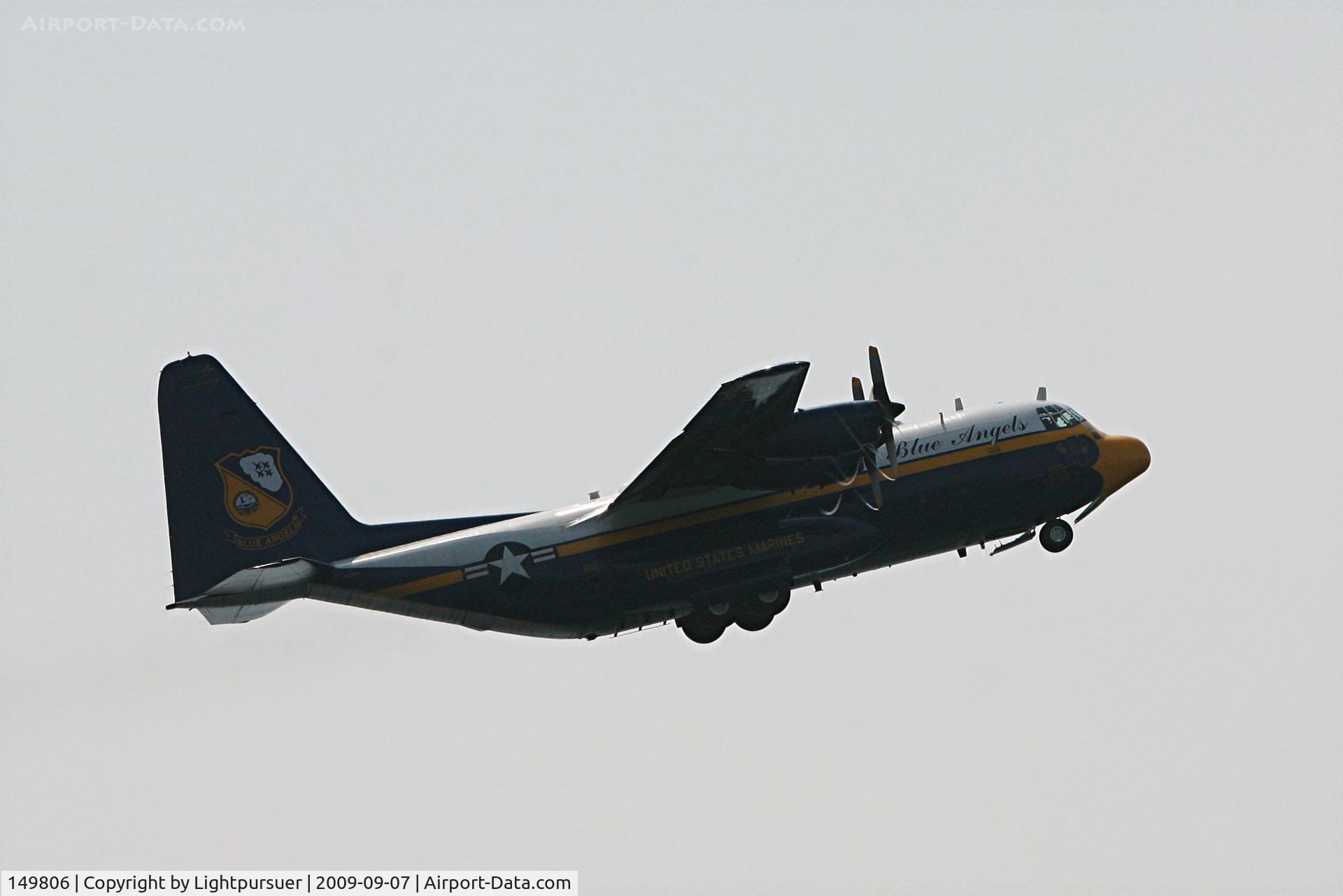 149806, 1963 Lockheed KC-130F Hercules C/N 282-3703, Blue Angles in Toronto International Airshow